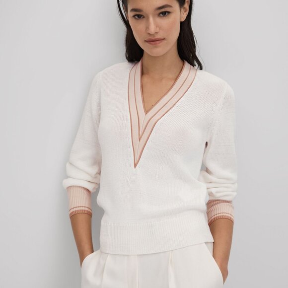 REISS Tor v-neck sweater XS - Picture 1 of 12